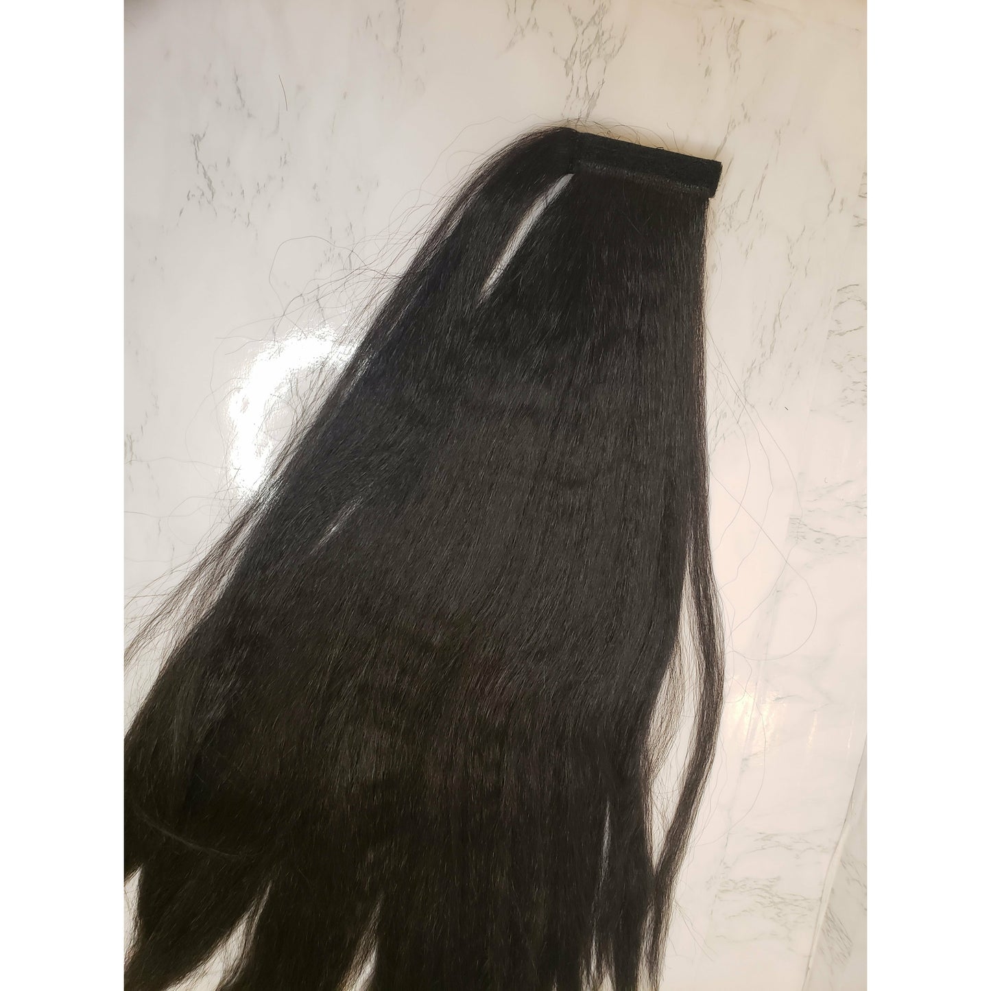 Kinky Straight | Easy Wrap Ponytail