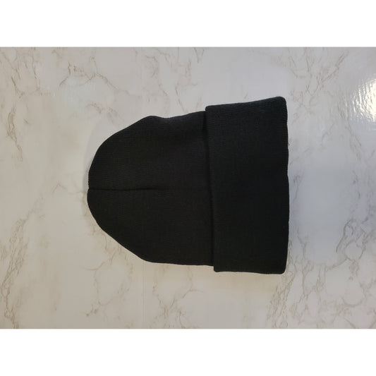 Satin lined knit beanie