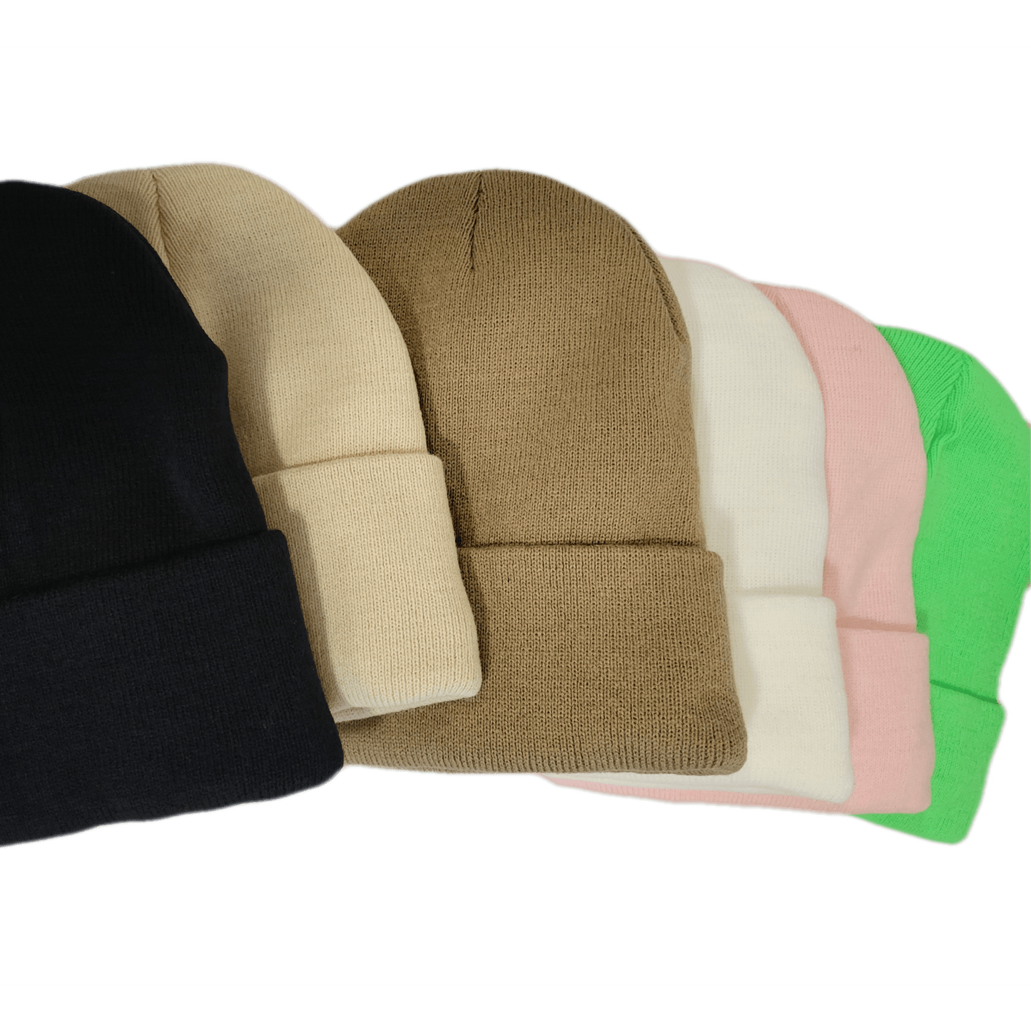 Satin lined knit beanie